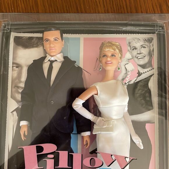 Mattel Pillow Talk Rock Hudson Doris Day Barbie Collector pink label new in box - Picture 2 of 5